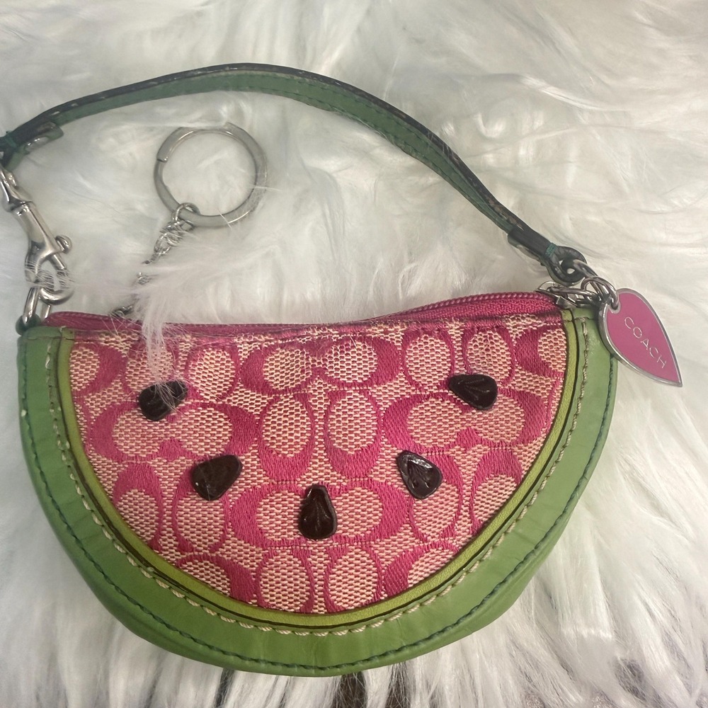 Coach vintage y2k watermelon coin bag purse